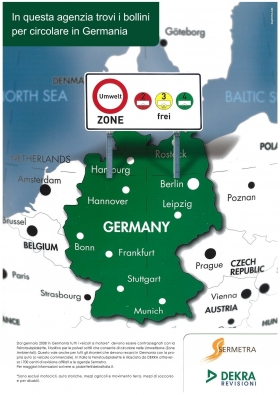 Feinstaubplakette Zone Ambientali Germania - Le Tue pratiche auto